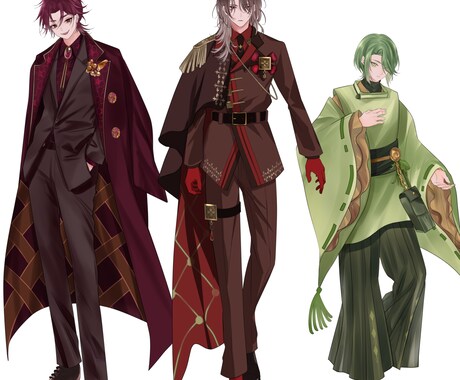 SNSアイコンから全身立ち絵まで！イラスト描きます イメージのズレを防ぐ丁寧なヒアリングで、理想の姿を描きます イメージ2