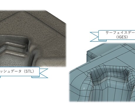 STLデータから3Dデータに変換します リバースエンジニアリングのお手伝いを承ります イメージ1