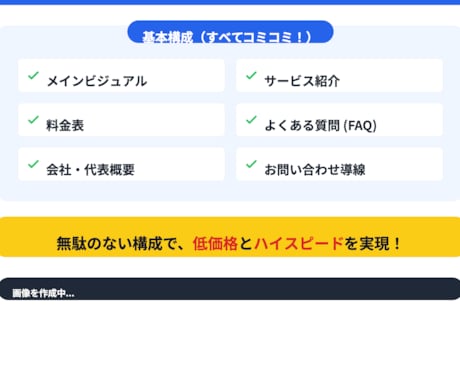 即日）名刺代わりのホームページを制作します 法人・個人事業主様へ！素材が揃えば最短3時間でWebを公開 イメージ2
