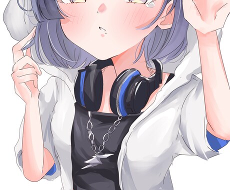 画面映えする可愛いイラスト描きます MVサムネ、1枚絵、アイコンなどにおすすめです！ イメージ2