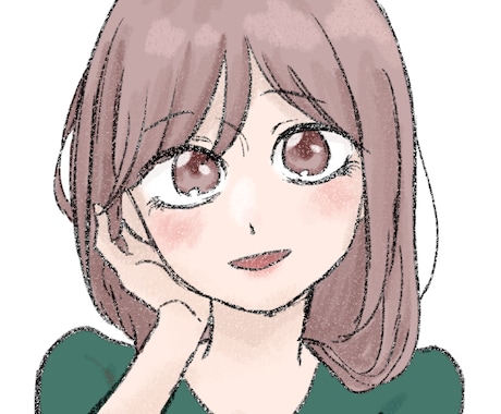 ゆるかわ！♡イラストにします 可愛くて優しいイメージのイラスト、使いやすさ重視です！ イメージ1