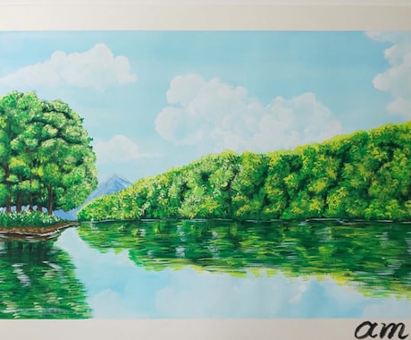 日々の活力になるような絵を提供できればと思います どの作品も手描きなので一点ものです イメージ2
