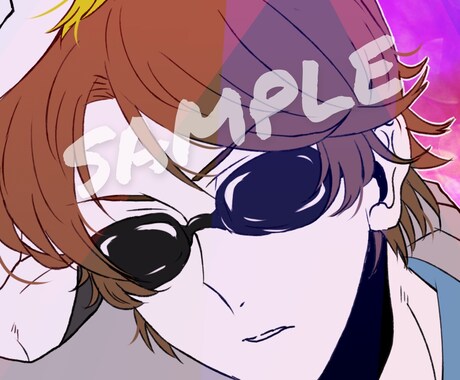 SNS等で使えるアイコンお描きします アイコン用に創作キャラクター描きます！ イメージ1