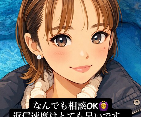 どんなお悩みでも相談にのります 愚痴・雑談・恋愛…お悩み事なんでも相談！ イメージ1