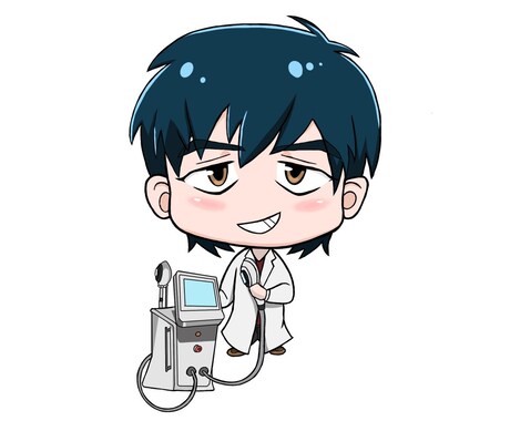 商用利用OK！かわいいデフォルメイラスト描きます アイコンにちょうど良いちびキャラ描きます。 イメージ1