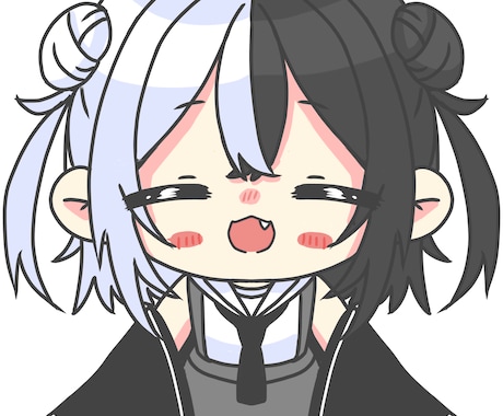 Twitterアイコン・デフォルメイラスト描きます かわいい女の子がお好きな方はぜひ♪ イメージ2