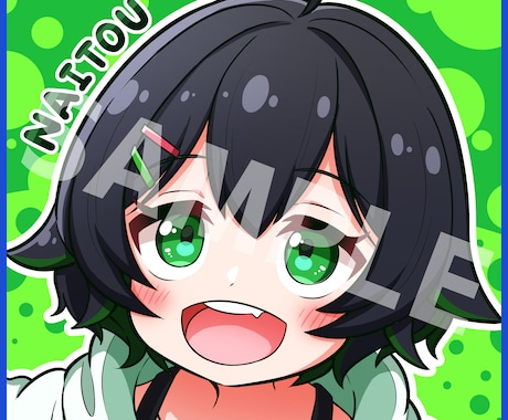 SNSアイコン・Twitchスタンプ等描きます かわいいミニキャラは任せて下さい！ イメージ2