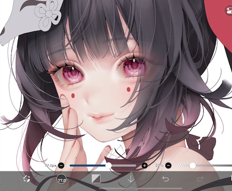 平成初期の萌え系や繊細なタッチのイラストを描きます アイコン等に使えるいろんな"可愛い"女の子を描きます！ イメージ2