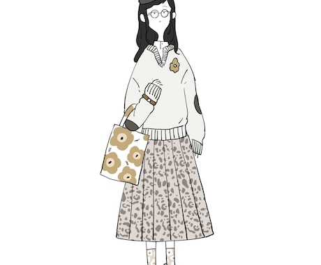 イラスト全般を丁寧にお描きします sns用、動画用一枚絵、立ち絵、イラスト全般承ります イメージ1