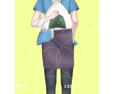 こちらは"IRIAM"向けの立ち絵を描きます IRIAMで配信したい方向けの立ち絵 イメージ2