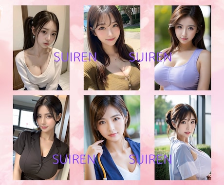 AI美女の画像生成代行します 高画質でリアルなAI美女生成代行 イメージ2
