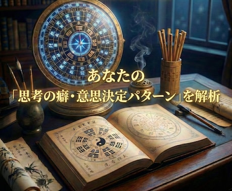 自己理解を深める人生構造分析レポートを作成します 才能・宿命・未来。多角分析で「あなた」を論理的に言語化 イメージ2