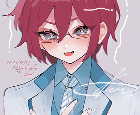 あなたと「推し」を、もっと特別に。丁寧に描きます 淡い色合いや感情を丁寧に描き出す、透明感ならお任せください♡ イメージ2