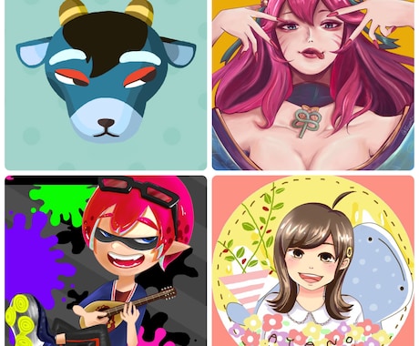 あなたの好きなゲームキャラに変身してみせます あなたの好きなゲームキャラに変身！スプラトゥーン、あつ森など イメージ1