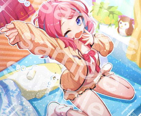 お値下げ中！一枚絵などのイラストを制作します Vtuber様の動画やTRPGにもぴったり！ イメージ2