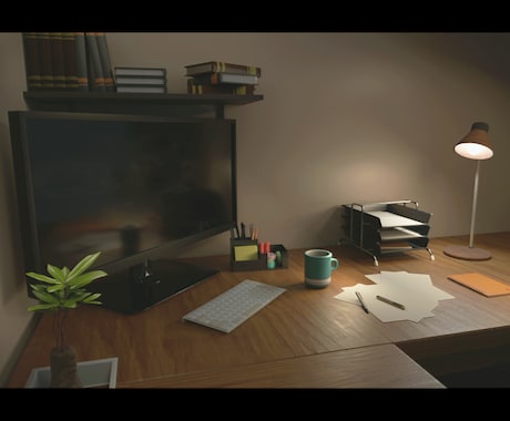 漫画背景の3Dモデル作ります あなたの創作のお手伝いをさせてください！ イメージ2