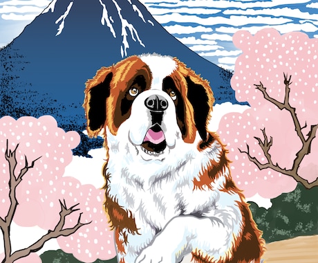 ペットや動物のイラスト・コラボイラストを描きます アイコンや鑑賞用・プレゼントなどに イメージ2