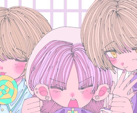 アイコンなどのイラスト絵を描きます できる限り描かせていただきます。 イメージ1
