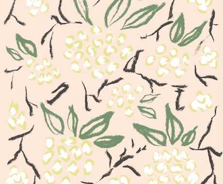 包装紙や布地に。温かみあるテキスタイル制作します 日常を彩る、あなただけのオリジナル柄を作りませんか？ イメージ2