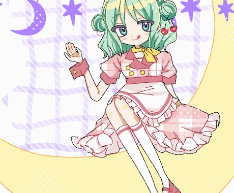 もちっとポップなイラストお描きします 短納期可能！すぐにかわいいイラストが欲しい方へ！ イメージ2