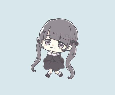 アイコン用ミニキャラ描きます ▶︎可愛い系のアイコンに変えたい方へ！ イメージ1