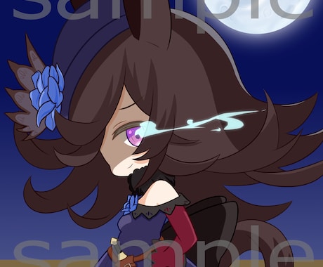 SDキャラのアイコン、1枚絵イラスト描きます SNS等でご使用出来るアイコンやSDキャラ描きます！ イメージ2