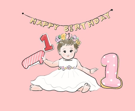 商用◎繊細な線と丁寧な水彩カラーで描きます 優しさ・上品さ・可愛さ・をつめて！幸せ溢れるイラストにします イメージ2