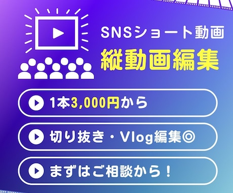 90秒まで3,000円で映える動画を制作します 投稿用にそのまま使える！SNS映えする縦動画を制作します イメージ1