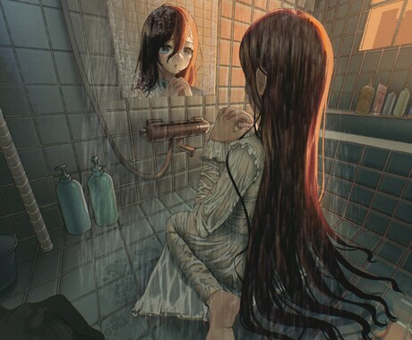 圧倒的ハイクオリティな一枚絵描きます プロが圧倒的画力でダークでなイラスト描きます イメージ2