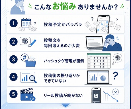 Instagramリール投稿管理シートを作成します 投稿予定・キャプション・ハッシュタグを見える化します イメージ2