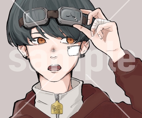 SNS用アイコン描きます あなただけのオシャレなオリジナルアイコン！ イメージ1