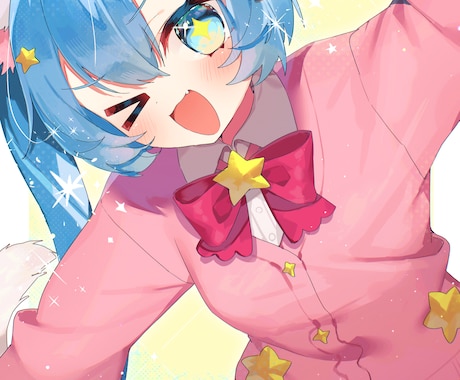 女の子の可愛いイラストお描きします アイコン、MVイラスト、サムネイルなど イメージ2