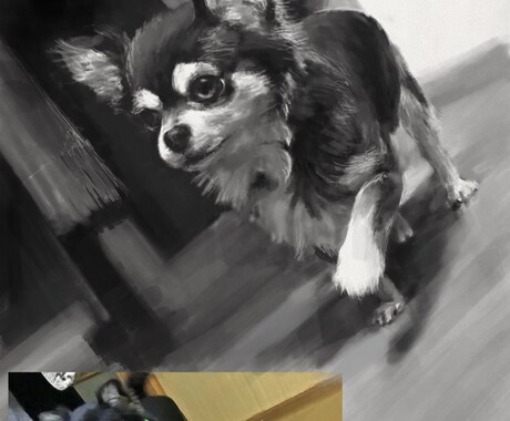 動物の絵を描きます あなたの家の可愛い家族を描きます イメージ2