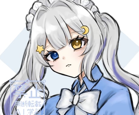 可愛い簡易絵柄のイラスト描きます 夢絵や1枚絵など幅広く対応いたします！ イメージ1