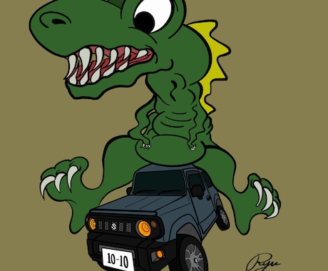 シンプルかつユーモアのあるイラストを描きます SNSアイコンや愛犬のイラストなど用途に合わせたイラスト イメージ2