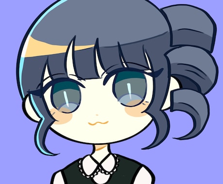 目を引く可愛いSNSアイコン作ります イメージ1