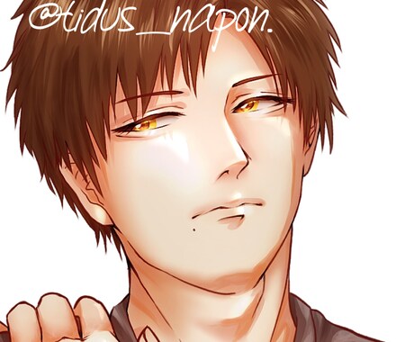 かっこいい男の子のアイコン/イラスト描きます スピード納品！最短2日でお届けできます。 イメージ2