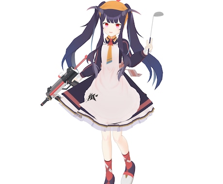 美少女3Dモデル制作します あなたのオリジナルキャラクターを立体化したい方へ イメージ1