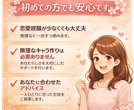次のデートが成功する考え方教えます デート1〜3回目の流れと会話術を徹底解説！ イメージ1