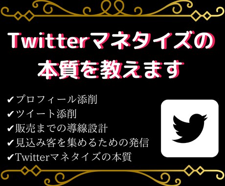 Twitterマネタイズの本質をアドバイスします フォロワーを伸ばすだけの間違った運用は今日で終わりです イメージ1