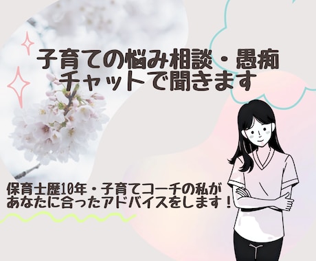 子育ての悩みや相談、愚痴をチャットでお聞きします 誰かに聞いてほしいけど、電話はちょっと...という方へ イメージ1