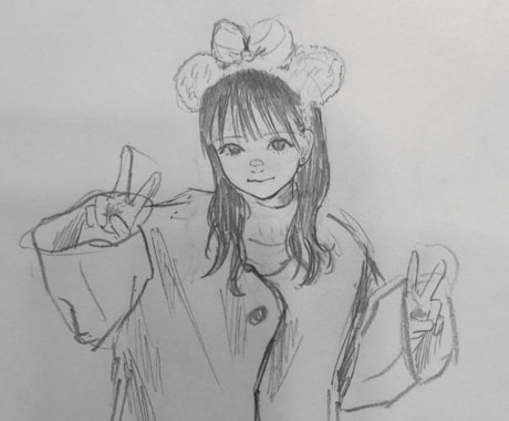 SNS・ブログ用　目を惹くアイコン描きます 顔写真からおしゃれなイラスト似顔絵にすること可能！ イメージ2
