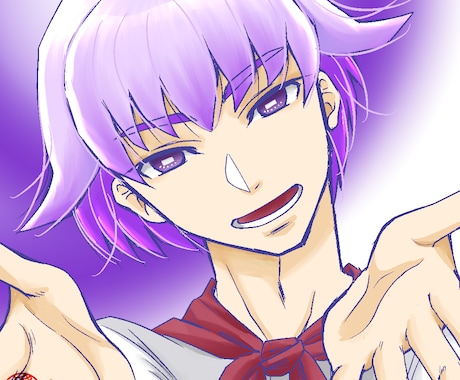 オリジナルキャラのイラスト描きます ５～８頭身から2.5頭身のミニキャラまで★ イメージ2