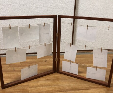 オシャレな写真立てをお作りします 思い出の写真を飾って思出を形に^ - ^ イメージ2