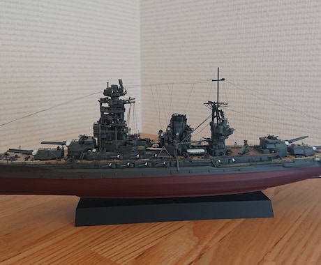 1/700艦船プラモデルの製作代を行います イメージ1