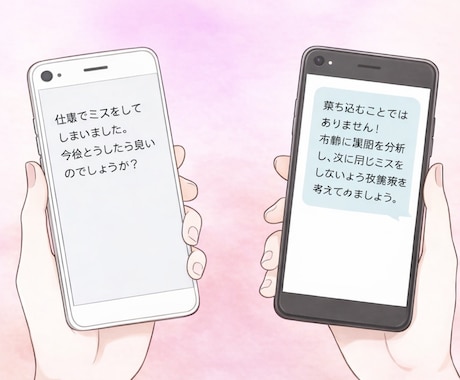 お話内容自由！7往復チャットを期限なしで致します 仕事·転職·人間関係·キャリア·恋愛·結婚·離婚·note イメージ2