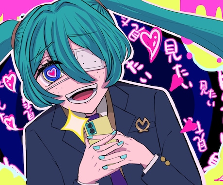 サムネイル、立ち絵等、可愛いイラストを作成します サムネイル、立ち絵等、可愛いイラストを作成し イメージ2