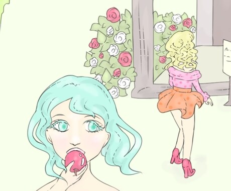 オーダーメイドイラスト制作致します おしゃれなライフスタイルを応援するイラストです！ イメージ2