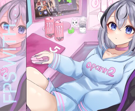 かわいい絵を描きます イメージ1