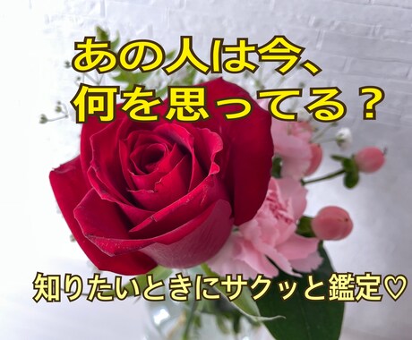 あの人のリアルタイムなお気持ちを視ます 本音をサクッとこっそりあなたにお伝えします【リピーター様用】 イメージ2